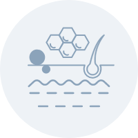 シミ・キメ・毛穴の測定画面